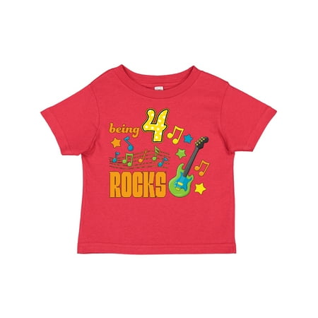 Inktastic Being Four Rocks- Fourth Birthday Gift Toddler Boy or Toddler Girl T-Shirt
Inktastic Being Four Rocks- Fourth Birthday Gift Toddler Boy or Toddler Girl T-Shirt