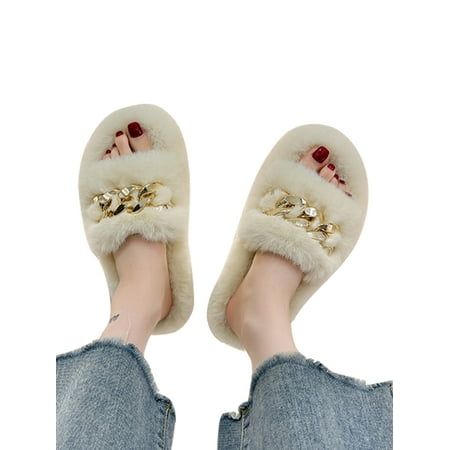 Kesitin Women Cozy Flat Fuzzy Slippers Men Bedroom Breathable Fleece Shoes Lightweight Plush Slipper White 6.5
Kesitin Women Cozy Flat Fuzzy Slippers Men Bedroom Breathable Fleece Shoes Lightweight Plush Slipper White 6.5