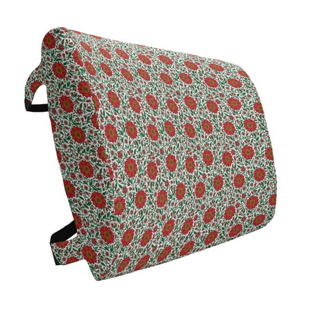 Garden Art Lumbar Pillow Floral Pattern with Colorful Fantasy Plants Buds and Blossoms Summer Nature Art Soft Back Cushion Office Chairs with Adjustable Straps 14 x 13 Multicolor by Ambesonne
Garden Art Lumbar Pillow Floral Pattern with Colorful Fantasy Plants Buds and Blossoms Summer Nature Art Soft Back Cushion Office Chairs with Adjustable Straps 14 x 13 Multicolor by Ambesonne