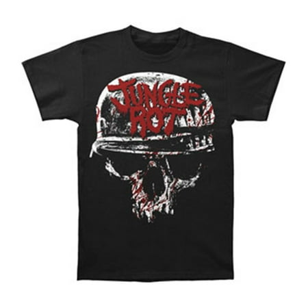 Jungle Rot Men's Skull T-shirt Black