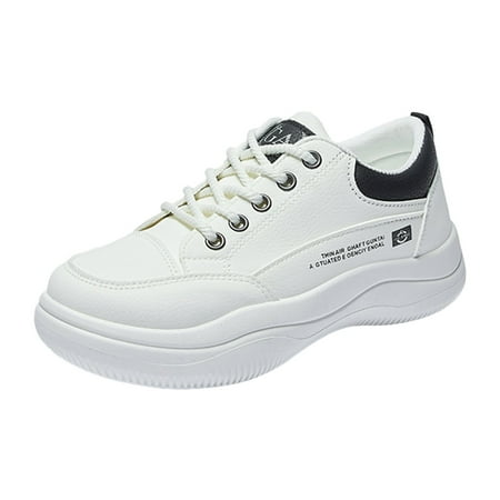 Zizocwa Platform Low Top Sneakers for Women Trendy Lace-Up Thick Bottom Sports Casual Shoes Non Slip Arch Support Walking Shoes White Size7.5
Zizocwa Platform Low Top Sneakers for Women Trendy Lace-Up Thick Bottom Sports Casual Shoes Non Slip Arch Support Walking Shoes White Size7.5