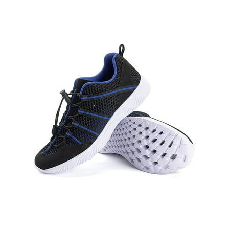 Woobling Womens Beach Shoe Quick Dry Water Hiking Shoes Mesh Sneakers Women Flats Lightweight Trainers Outdoor Athletic Black Blue 8.5
Woobling Womens Beach Shoe Quick Dry Water Hiking Shoes Mesh Sneakers Women Flats Lightweight Trainers Outdoor Athletic Black Blue 8.5