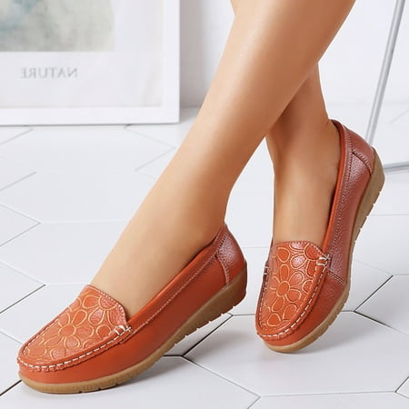 NECHOLOGY Slide on Shoes Women Casual Women Comfort Walking Flat Loafer Slip On Leather Loafer Comfortable Home Sandals for Women Orange 6.5
NECHOLOGY Slide on Shoes Women Casual Women Comfort Walking Flat Loafer Slip On Leather Loafer Comfortable Home Sandals for Women Orange 6.5