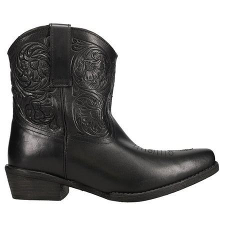 Roper Womens Dusty Snip Toe Casual Boots Ankle Low Heel 1-2