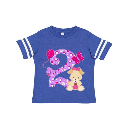 Inktastic Second Birthday with Cute Puppy and Butterflies Gift Toddler Boy or Toddler Girl T-Shirt
Inktastic Second Birthday with Cute Puppy and Butterflies Gift Toddler Boy or Toddler Girl T-Shirt