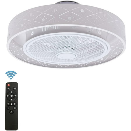 OUKANING 22 Modern Pineapple Bead Ceiling Fan Light Low Profile Chandelier Fan LED Lamp Remote Control w/ 3 Speed
OUKANING 22 Modern Pineapple Bead Ceiling Fan Light Low Profile Chandelier Fan LED Lamp Remote Control w/ 3 Speed