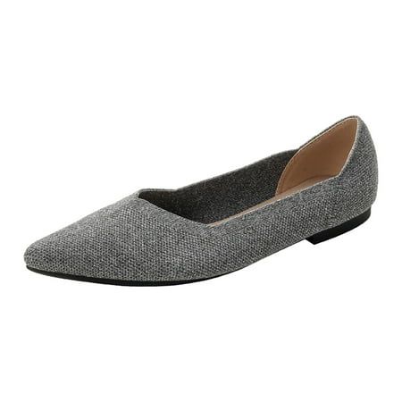 Cathalem Women Casual Flat Shoes Comfortable Dress Shoes Pointed Toe Flat Ballet Mesh Knit Slip On Business Shoes Grey 40
Cathalem Women Casual Flat Shoes Comfortable Dress Shoes Pointed Toe Flat Ballet Mesh Knit Slip On Business Shoes Grey 40