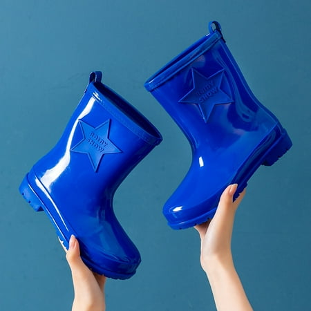 Boys And Girls Casual Rain Boots With Star Print PVC Non-slip Waterproof Boots For Outdoor
Boys And Girls Casual Rain Boots With Star Print PVC Non-slip Waterproof Boots For Outdoor