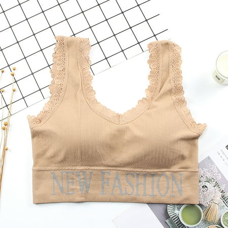 Jialili New Women s Underwear Tube Top Color Matching Vest Sports Suspenders Beige Free
Jialili New Women s Underwear Tube Top Color Matching Vest Sports Suspenders Beige Free