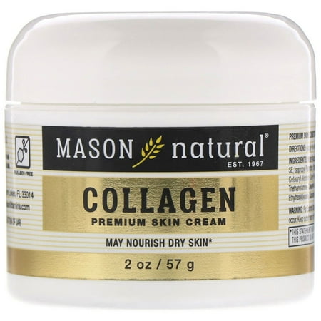 Mason Natural Collagen Premium Skin Cream Pear Scented 2 oz 57 g