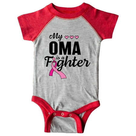Inktastic Breast Cancer Awareness My Oma is a Fighter Gift Baby Boy or Baby Girl Bodysuit
Inktastic Breast Cancer Awareness My Oma is a Fighter Gift Baby Boy or Baby Girl Bodysuit