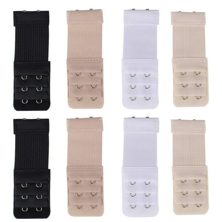 Knosfe Women Bra Extender 2 Hook 3 Row Elastic Bra Band Hook Strap Extensions 3 Row Multi Color Free Size
Knosfe Women Bra Extender 2 Hook 3 Row Elastic Bra Band Hook Strap Extensions 3 Row Multi Color Free Size