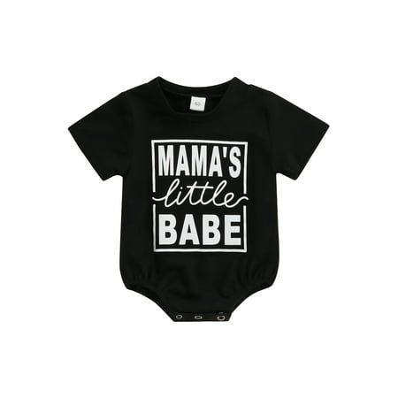aturustex Newborn Baby Boy Girl Romper Short Sleeve Bodysuit Letter Print Jumpsuit One Piece Outfit Summer Casual Clothes ( 0-12 Months)
aturustex Newborn Baby Boy Girl Romper Short Sleeve Bodysuit Letter Print Jumpsuit One Piece Outfit Summer Casual Clothes ( 0-12 Months)