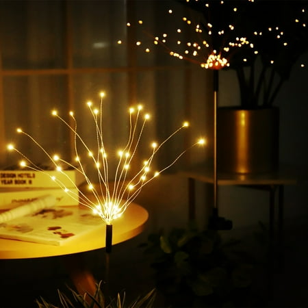 FUNNYFAIRYE Solar Fireworks Lights Outdoor Waterproof LED Starburst Lights Pathway Yard Garden Decoration Lighting(2 Packs-Warm White)
FUNNYFAIRYE Solar Fireworks Lights Outdoor Waterproof LED Starburst Lights Pathway Yard Garden Decoration Lighting(2 Packs-Warm White)