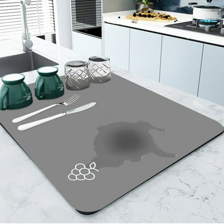 JilgTeok Super Absorbent Dish Drying Mat – Coffee Mat for Countertops – Non-Slip Drying Mat for Kitchen Counter – Easy to Clean Water Absorbent Mat – Large Dish Drying Mats for Kitchen(7.8x11.9in)
JilgTeok Super Absorbent Dish Drying Mat – Coffee Mat for Countertops – Non-Slip Drying Mat for Kitchen Counter – Easy to Clean Water Absorbent Mat – Large Dish Drying Mats for Kitchen(7.8x11.9in)