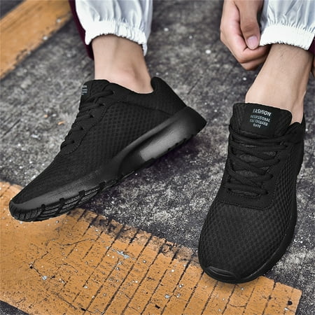 Foraging dimple Men Outdoor Mesh Shoes Casual Lace Up Comfortable Soles Running Sports Shoes Black
Foraging dimple Men Outdoor Mesh Shoes Casual Lace Up Comfortable Soles Running Sports Shoes Black