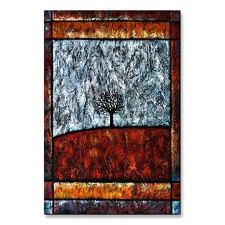 All My Walls 'Big Rectangle' by Tamera Tabor 2 Piece Painting Print Plaque Set