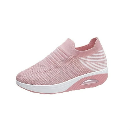 Women s Lightweight Wedge Sneakers Comfortable Air Cushion Knitting Socks Sneakers Breathable Casual Summer Sports Shoes
Women s Lightweight Wedge Sneakers Comfortable Air Cushion Knitting Socks Sneakers Breathable Casual Summer Sports Shoes