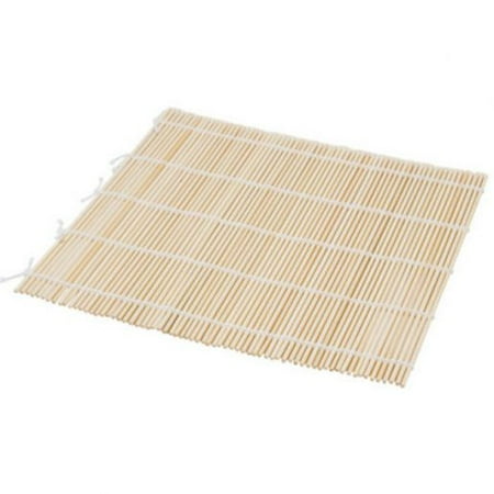 6 Pcs Town 34256 Natural 9 1/2 Square Bamboo Sushi Mat Each
