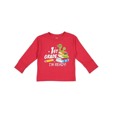Inktastic Bookworm Ready for 1st Grade Gift Toddler Boy or Toddler Girl Long Sleeve T-Shirt
Inktastic Bookworm Ready for 1st Grade Gift Toddler Boy or Toddler Girl Long Sleeve T-Shirt