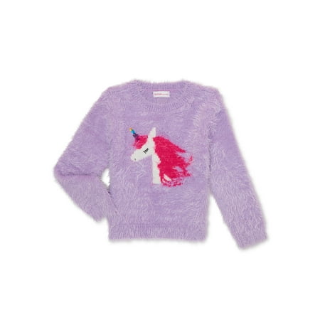 Design History Toddler Girl Sequin Sweater Sizes 2T-5T