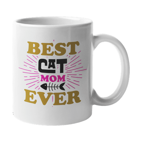 Best Cat Mom Ever Mothers Day Coffee & Tea Gift Mug Cup for Women (11oz)
Best Cat Mom Ever Mothers Day Coffee & Tea Gift Mug Cup for Women (11oz)