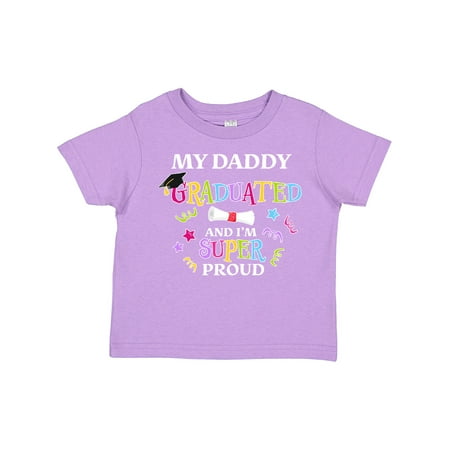 Inktastic My Daddy Graduated and I m Super Proud Gift Toddler Boy or Toddler Girl T-Shirt
Inktastic My Daddy Graduated and I m Super Proud Gift Toddler Boy or Toddler Girl T-Shirt