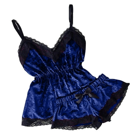 Tangnade Lingerie Seduction For Women V-Neck Eyelash Lace Stain Camisole Pajamas Bowknot Shorts Set Gray XL
Tangnade Lingerie Seduction For Women V-Neck Eyelash Lace Stain Camisole Pajamas Bowknot Shorts Set Gray XL