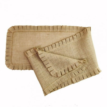 Spdoo Jute Burlap Table Runner for Wedding Festival Party Event Decorations
Spdoo Jute Burlap Table Runner for Wedding Festival Party Event Decorations