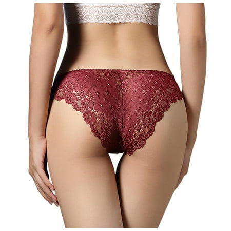 Knosfe Women s Low Waisted Stretch Underwear Soft Breathable Panties See Through Lace Briefs L
Knosfe Women s Low Waisted Stretch Underwear Soft Breathable Panties See Through Lace Briefs L