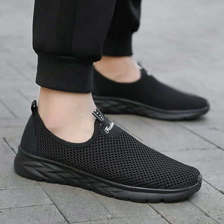 XIAQUJ Men Sports Shoes Fashionable New Pattern Simple and Solid Color Mesh Breathable Flat Bottom Comfortable and Non Slip Lightweight Slip On Sneakers for Men 2024 Black 9(42)
XIAQUJ Men Sports Shoes Fashionable New Pattern Simple and Solid Color Mesh Breathable Flat Bottom Comfortable and Non Slip Lightweight Slip On Sneakers for Men 2024 Black 9(42)