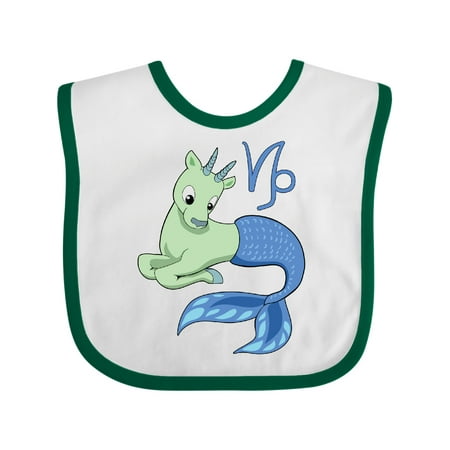 Inktastic Cute Capricorn Zodiac Sign Gift Baby Boy or Baby Girl Bib