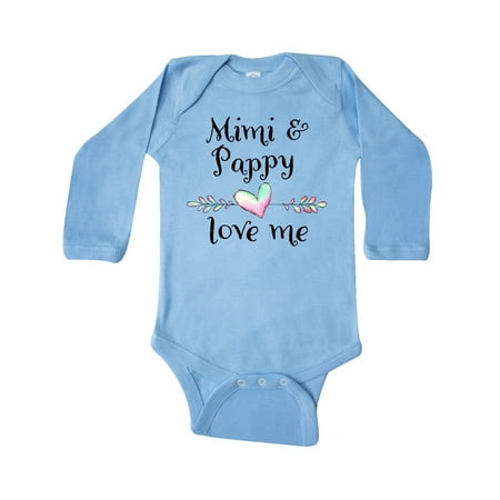 Inktastic Mimi and Papa Love Me- Heart Grandchild Gift Baby Boy or Baby Girl Long Sleeve Bodysuit
Inktastic Mimi and Papa Love Me- Heart Grandchild Gift Baby Boy or Baby Girl Long Sleeve Bodysuit