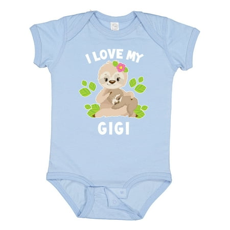 Inktastic Cute Sloth I Love My Gigi and Green Leaves Gift Baby Boy or Baby Girl Bodysuit
Inktastic Cute Sloth I Love My Gigi and Green Leaves Gift Baby Boy or Baby Girl Bodysuit