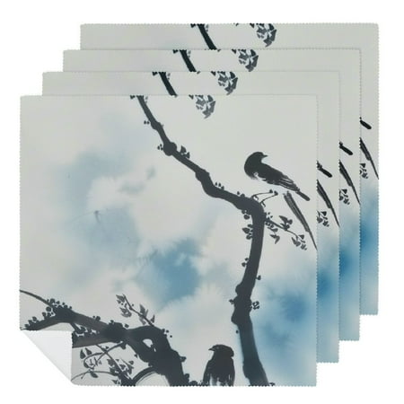 Facannap Birds Cloth Napkins Polyester Gift for Farmhouse Party Dining Table Decor 4 PCS
Facannap Birds Cloth Napkins Polyester Gift for Farmhouse Party Dining Table Decor 4 PCS