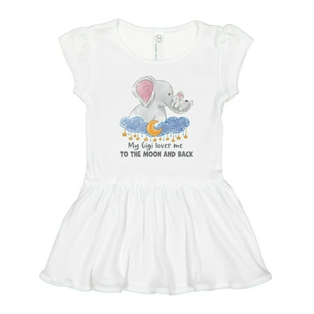 Inktastic My Gigi Loves Me to the Moon and Back Elephant Family Gift Toddler Girl Dress
Inktastic My Gigi Loves Me to the Moon and Back Elephant Family Gift Toddler Girl Dress