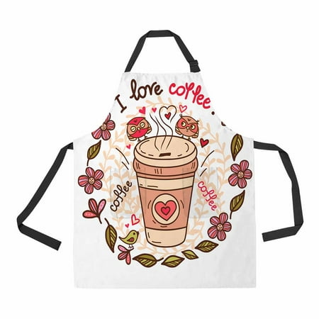 PKQWTM Cute cup coffee Unisex Adjustable Bib Apron with Pockets for Commercial Restaurant and Home Kitchen Use
PKQWTM Cute cup coffee Unisex Adjustable Bib Apron with Pockets for Commercial Restaurant and Home Kitchen Use