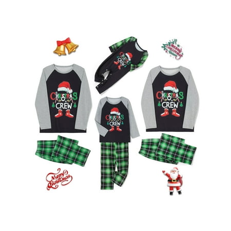 Thaisu Christmas Matching Family Pajamas Long Sleeve Letter Print Raglan Shirt Plaid Pants Pjs Sleepwear
Thaisu Christmas Matching Family Pajamas Long Sleeve Letter Print Raglan Shirt Plaid Pants Pjs Sleepwear