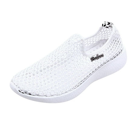 XIAOFFENN Women Hollow Out Mesh Breathable Sneakers Summer Soft Comfortable Slip On Shoes Clearance
XIAOFFENN Women Hollow Out Mesh Breathable Sneakers Summer Soft Comfortable Slip On Shoes Clearance