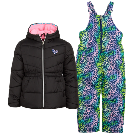 Pink Platinum Girls Snowsuit - 2 Piece Insulated Ski Jacket and Snow Bib (Size: 12M-6X)
Pink Platinum Girls Snowsuit - 2 Piece Insulated Ski Jacket and Snow Bib (Size: 12M-6X)