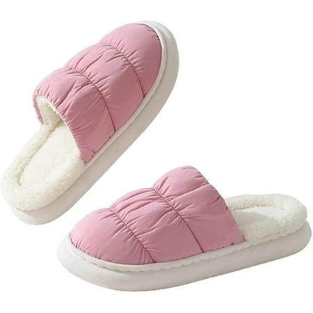 CoCopeaunt Trendy Puff Fluffy Lining House Slippers for Women Men Warm Soft Anti-slip Indoor Fashion Shoes
CoCopeaunt Trendy Puff Fluffy Lining House Slippers for Women Men Warm Soft Anti-slip Indoor Fashion Shoes