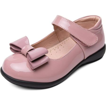 Yazi Girl’s Patent Leather Loafer Tassel Bow Flats with Hook-and-Loop Fastener School Uniform Dress Shoes for Girls
Yazi Girl’s Patent Leather Loafer Tassel Bow Flats with Hook-and-Loop Fastener School Uniform Dress Shoes for Girls