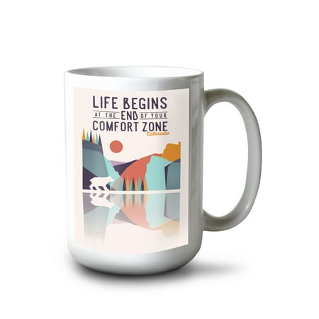Lantern Press 15 fl oz Ceramic Mug Colorado Bear Wander More Collection Dishwasher & Microwave Safe
Lantern Press 15 fl oz Ceramic Mug Colorado Bear Wander More Collection Dishwasher & Microwave Safe