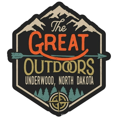 Underwood North Dakota The Great Outdoors Design 2-Inch Fridge Magnet