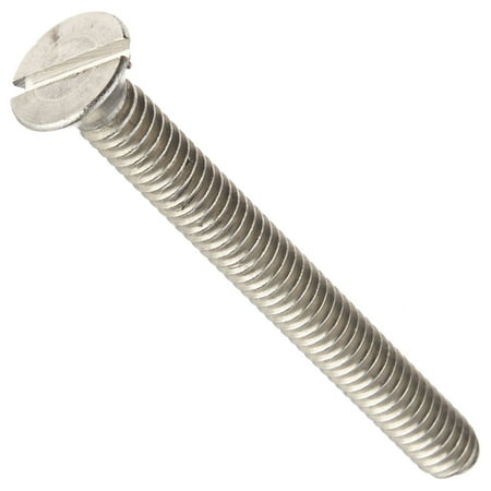 18-8 Stainless Steel Machine Screw Plain Finish Flat Head Slotted Drive Meets ASME B18.6.3 3/4 Length Fully Threaded 1/2 -13 UNC Threads (Pack of 10)
18-8 Stainless Steel Machine Screw Plain Finish Flat Head Slotted Drive Meets ASME B18.6.3 3/4 Length Fully Threaded 1/2 -13 UNC Threads (Pack of 10)