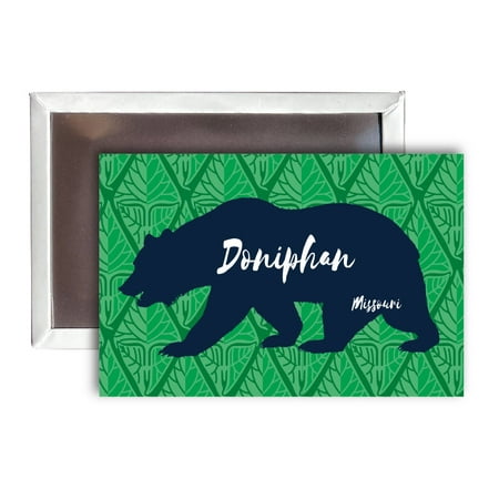 Doniphan Missouri Souvenir 2x3-Inch Fridge Magnet Bear Design