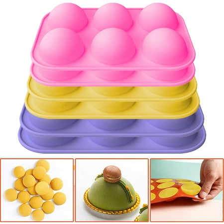 Yedhsi Half Ball Sphere Silicone Cake Mold Muffin Chocolate Cookie Baking Mould Decor Cake Mould
Yedhsi Half Ball Sphere Silicone Cake Mold Muffin Chocolate Cookie Baking Mould Decor Cake Mould