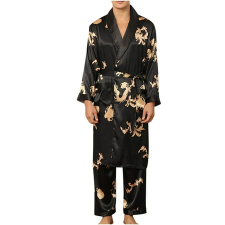 Summer Clearance Sale Men Print Casual Long Sleeve Pajama Trousers With Pockets Pajama Set
Summer Clearance Sale Men Print Casual Long Sleeve Pajama Trousers With Pockets Pajama Set
