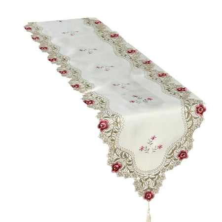 Wanwan Tabletop Cloth Exquisite Craftsmanship Touch Smooth Flower Pattern Long Strip Table Cloth for Household
Wanwan Tabletop Cloth Exquisite Craftsmanship Touch Smooth Flower Pattern Long Strip Table Cloth for Household