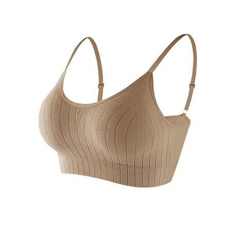 OVTICZA Womens Wireless Wireless Everyday V Neck Bra Padded Cami Strap Sports Bralettes One Size Khaki
OVTICZA Womens Wireless Wireless Everyday V Neck Bra Padded Cami Strap Sports Bralettes One Size Khaki